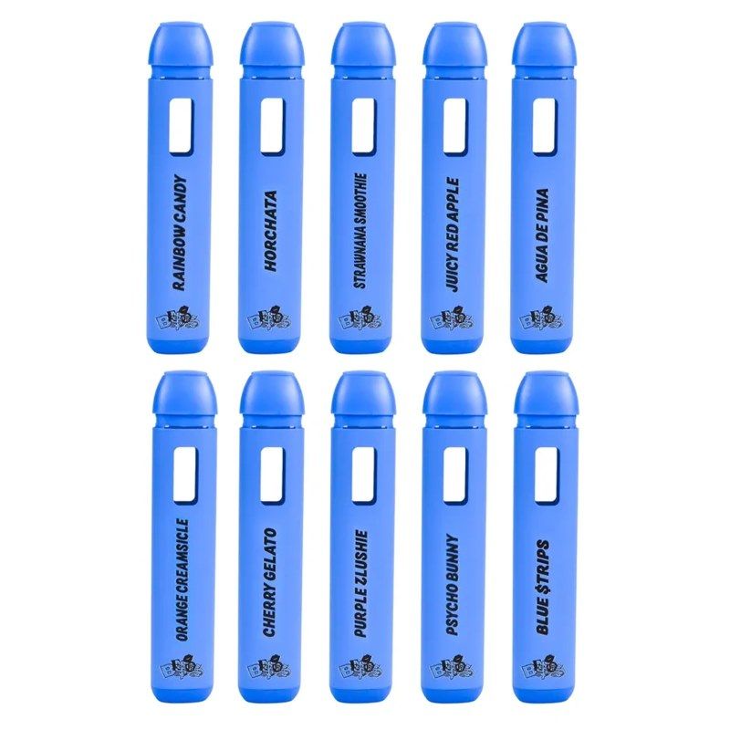 Besos 2ml Empty Disposable Vape Pen - Vibrant Blue Edition